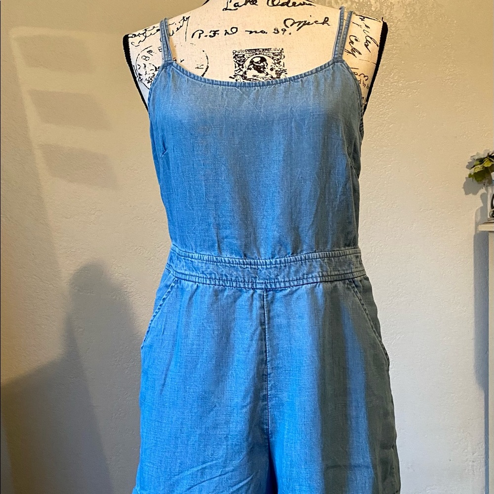 Loft Denim Dress | Blue | Size: 2